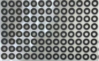 Forma rotonda piana di gomma ad alta temperatura della rondella di sigillamento del silicone
