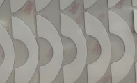 Pattini per topi da gioco in PTFE bianco con nastro adesivo a doppio lato 9448HK