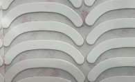 Pattini per topi da gioco in PTFE bianco con nastro adesivo a doppio lato 9448HK