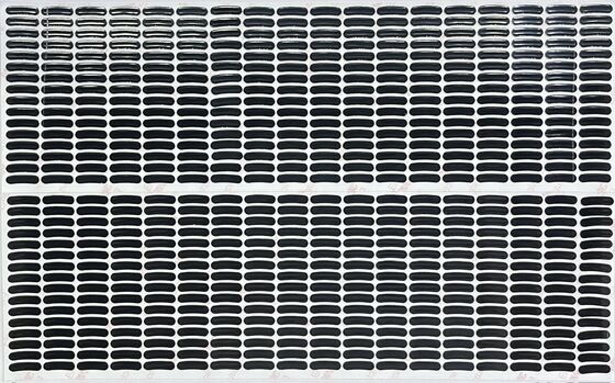 Pattini per mouse da gioco in PTFE ovale nero, adesivo 9448HK resistente alle alte temperature