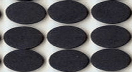 I piedi ellittici del topo di controllo del PTFE scivolano il doppio nastro parteggiato PAHS