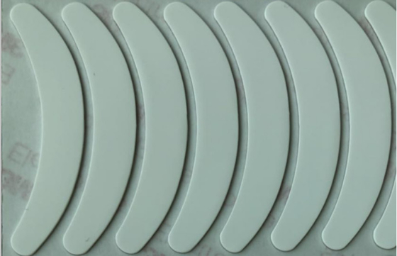 Il topo del politetrafluoroetilene PTFE pattina forma della curva della sostituzione