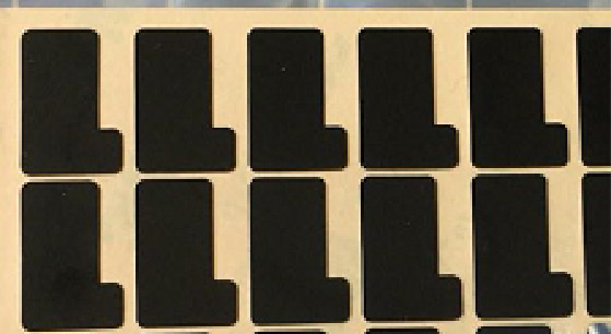 Il polietilene tereftalato ha tagliato Mylar a stampo tagliente per la stampante del computer