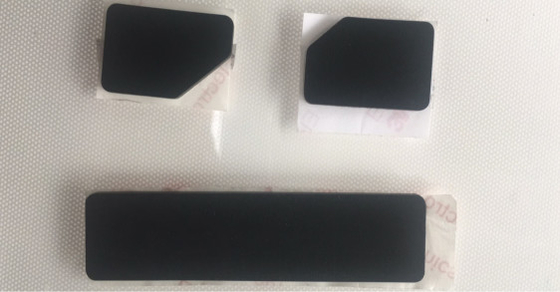 I piedi appiccicosi adesivi ROHS della tastiera della gomma di silicone di NR EPDM hanno provato