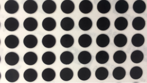 0.7mm che il topo rotondo di gioco pattina PTFE ignifugo lisciano 9448A di superficie