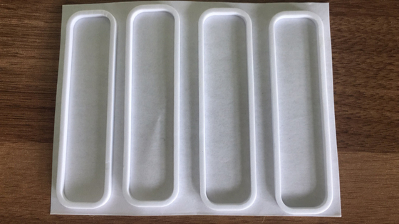 il doppio molle di colore bianco di 20mm ha parteggiato certificazione di EVA Foam Tape Material ROHS