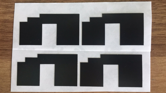 L'ANIMALE DOMESTICO di Computer della stampante di ufficio ha tagliato il rotolo a stampo tagliente di film del tessuto del silicone del PVC del PC dell'ANIMALE DOMESTICO di Mylar