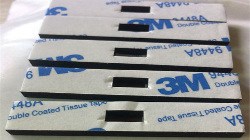Nastro parteggiato acrilico sensibile alla pressione di T0.15mm doppio utilizzato nella struttura della finestra dei prodotti di New Energy
