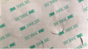 il giro di 0.17mm ha tagliato cerchio a stampo tagliente appiccicoso dell'isolamento 3M9495LE di nastro adesivo il forte