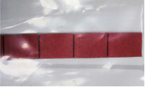 forma rigida rossa dell'isolamento tagliata 0.25mm della carta in fibra di cotone di pasta di cellulosa di Mylar