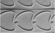 45 gradi di cuore duro come EVA Adhesive Foam Die Cutting 7mm densamente