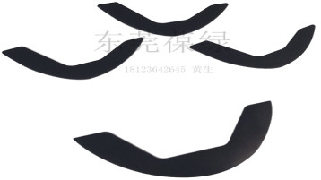pattini ad alta temperatura scuri della scivolata di 0.7mm Grey Mouse Feet PTFE UPE