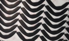 La curva pattina densamente strato ad alta temperatura 0.8mm del PTFE senza alcune lacune