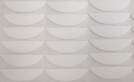 Il poli tetra topo di Fluoroethylene PTFE pattina piedi di forma dell'arco di 0.2mm