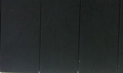 Lo strato A2180010218101002E della gomma di silicone della stampante NBR EPDM ha certificato le strisce nere