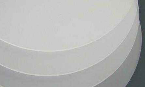 copertura di plastica lattea della lampada bianca del DE 011267 del PC di diffusione della luce di 0.3mm