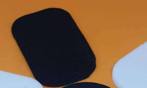 poliuretano nano di assorbimento del supporto dell'autoadesivo del supporto della parete di 0.5mm per il caricatore senza fili