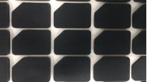 Piedi del cuscinetto di gomma del silicone del butadiene del nitrile per Epquiment medico
