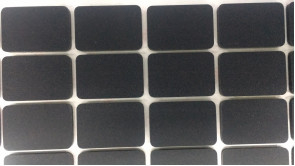 Stuoia termoresistente collaudata fenolo di superficie del cuscinetto di gomma del silicone di resistività dell'ANSI