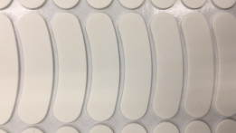cuscinetto spesso NBR EPDM NR Mat Treated Surface della riva A della gomma di silicone di 5mm 70