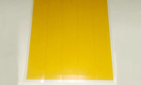resistenza alla trazione posteriore di plastica 20MPA della copertina del film appiccicoso trasparente di 0.05mm