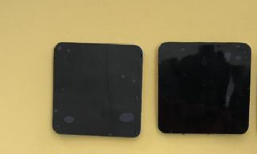 I cuscinetti adesivi del quadrato nero del GEL 3R echeggiano l'importo 16g/m2 del rivestimento di forza la N/25mm