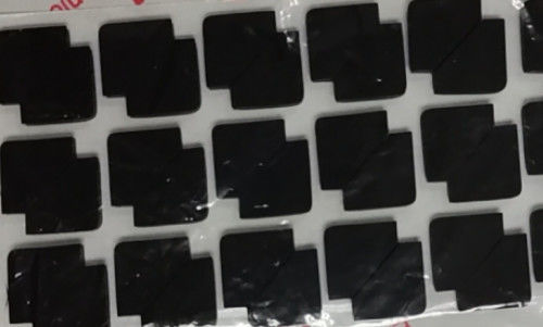 Cuscinetto in gomma siliconica testato EN344 NBR EPDM Spessore 5 mm Mat