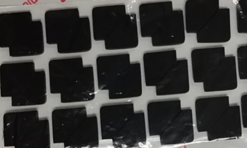 Riva termoresistente A 50 EPDM NBR NR di Kgf del cuscinetto di gomma 7 del silicone
