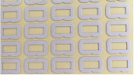 Il doppio nastro adesivo parteggiato domestico impermeabile 0.15mm ASTM D3330 ha provato
