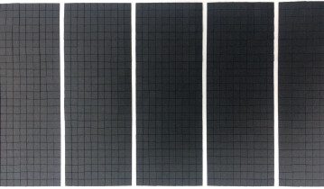 Tagliare di plastica della muffa del quadrato del rotolo nero ignifugo 4*4mm di Mylar