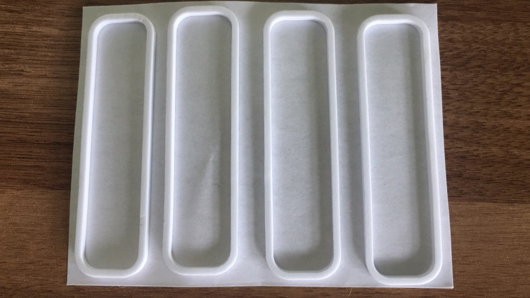 il doppio molle di colore bianco di 20mm ha parteggiato certificazione di EVA Foam Tape Material ROHS