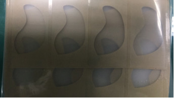 diffusore di luce traslucido del PVC dei prodotti tagliato 0.50mm con il doppio nastro adesivo