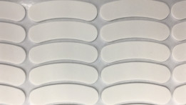 cuscinetto spesso NBR EPDM NR Mat Treated Surface della riva A della gomma di silicone di 5mm 70