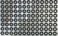 Forma rotonda piana di gomma ad alta temperatura DE LLa ronDE LLa di sigillamento del silicone