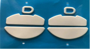 Pattini per mouse da gioco in PTFE ovale nero, adesivo 9448HK resistente alle alte temperature