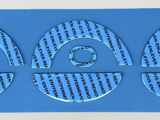 PTFE Mouse Skates resistente all'usura Glisso liscio con 9448HK Nastro a doppia faccia Disponibile su misura