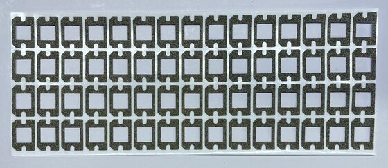 Self-Adhesive Hollow Frame Conductive Foam Pads. Custom Die Cut EMI Shielding Sponge Gasket