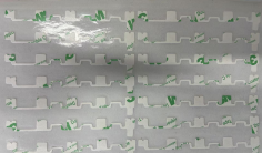 umidità DE LLa fodera tagliata 0.05mm di nastro adesivo PCK Layflat di 3M 467 resistente