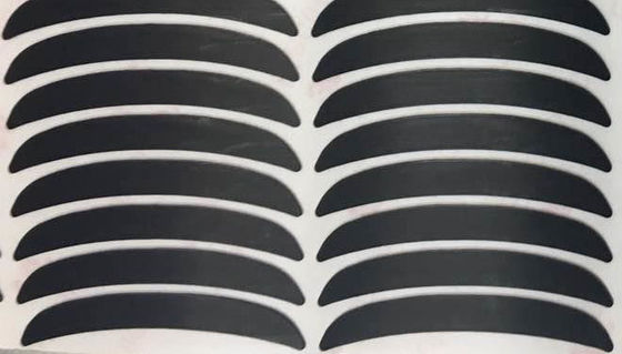 Il doppio di plastica DE LLo strato del PTFE nero innocuo ha parteggiato cuscinetti adesivi DE LLo scorrevole del topo