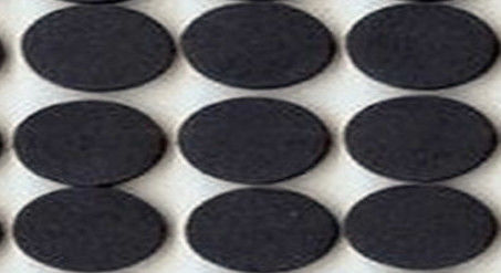 I piedi ellittici del topo di controllo del PTFE scivolano il doppio nastro parteggiato PAHS