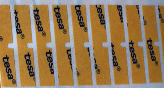 film sottile appiccicoso parteggiato di nastro adesivo TESA 4972 DE LL'acrilato di 0.048mm doppio