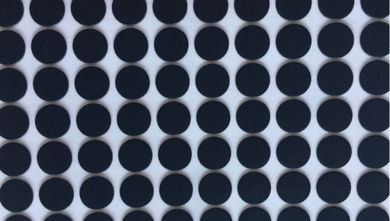 EVA Foam Diameter su ordinazione nera rotonda D80*1.5mm 60 gradi duro intorno al cuscino