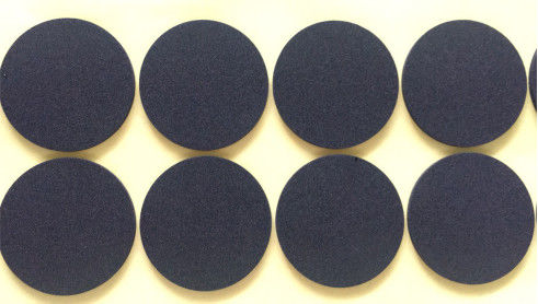 EVA Foam Diameter su ordinazione nera rotonda D80*1.5mm 60 gradi duro intorno al cuscino