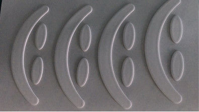pattino tagliato plastica spessa di 0.45mm PTFE nell'attrezzatura mescolantesi e in Obturateur DE LLa pittura