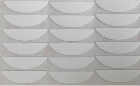 Il poli tetra topo di Fluoroethylene PTFE pattina piedi di forma DE LL'arco di 0.2mm