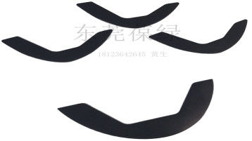 pattini ad alta temperatura scuri DE LLa scivolata di 0.7mm Grey Mouse Feet PTFE UPE